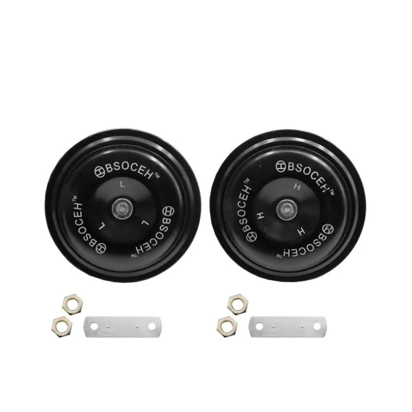 Σετ Κόρνες 12V Δύο Τόνων με Βάσεις Τοποθέτησης BS-158P