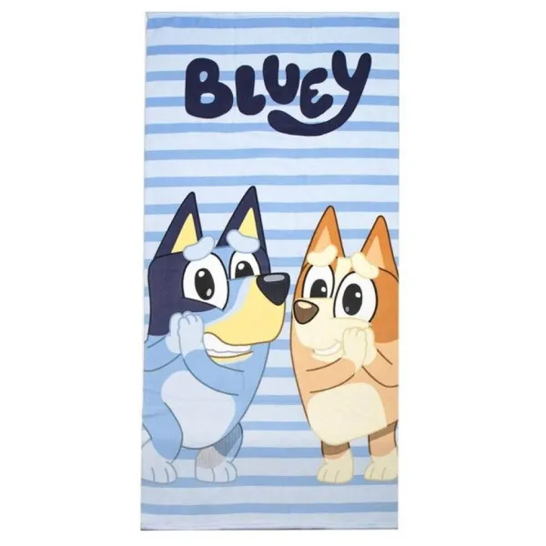 Paidiki Petseta Paralias Bluey Kai Bingo 140X70 Cm 1053-NN