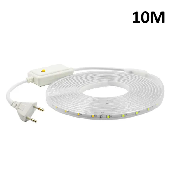 LED Ταινία Αδιάβροχη IP65 10m με 13 Προγράμματα RGB 220V