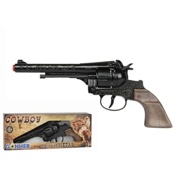 ΜΕΤΑΛΛΙΚΟ REVOLVER 12-ΣΦΑΙΡΟ. COWBOY 122-0 ΝΝ