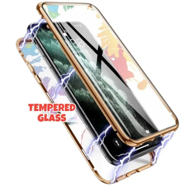 360 FULL COVER ΜΑΓΝΗΤΙΚΗ ΜΕΤΑΛΛΙΚΗ ΘΗΚΗ IPHONE 12PROMAX.ΜΑΥΡΟ