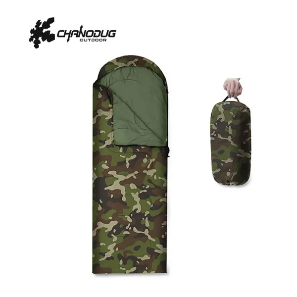 Υπνόσακος Μονός 2 Εποχών με Κουκούλα 220x75cm FX-8963 Παραλλαγή