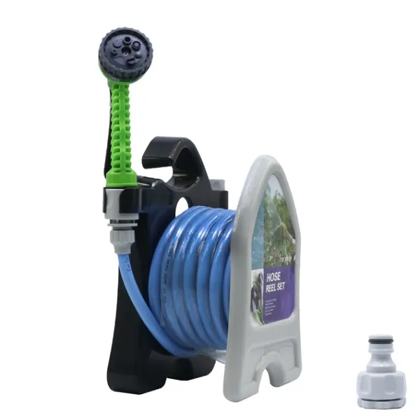 Σετ Λάστιχο ποτίσματος 10m 1/2" με βάση στήριξης και πλυστικό 13807-012