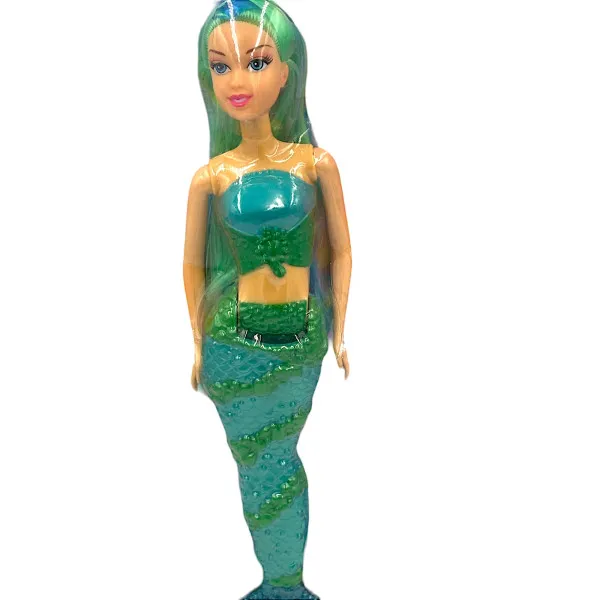 Κούκλα γοργόνα 35cm 14015 Πράσινο