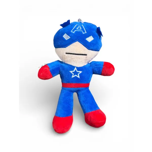 Λούτρινο Παιχνίδι Υπερήρωας Μπλε Κόκκινο Captain America 28cm 1410-2