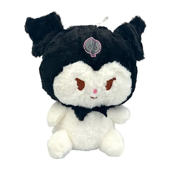 Λούτρινο Sanrio Kuromi Hello Kitty 20cm 1440-1360-4 Μαύρο