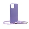 TECHNOVO LACE SILICONE CASE APPLE IPHONE 14 PRO MAX 14PROMAXSI.PURPLE