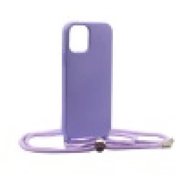 TECHNOVO LACE SILICONE CASE APPLE IPHONE 14 PRO MAX 14PROMAXSI.PURPLE