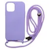TECHNOVO LACE SILICONE CASE APPLE IPHONE 14 PRO MAX 14PROMAXSI.PURPLE