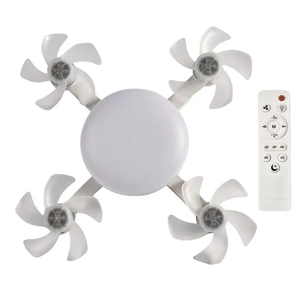 Ανεμιστήρας Οροφής Με LED Φωτισμό 60W E27 Και Τηλεχειριστήριο RZ-220
