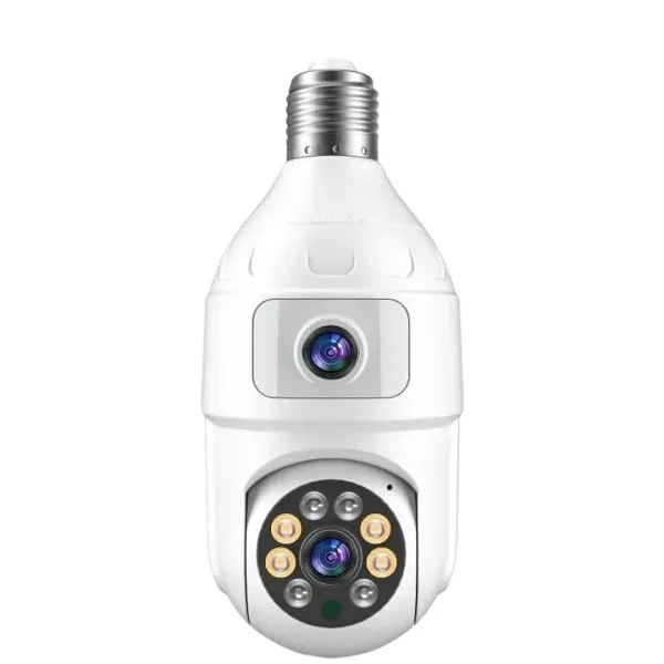 Wifi Camera Ασφαλείας για Ντουι Ε27, 8 MP 1080 p, Αδιάβροχη, Αμφίδρομη Επικοινωνία, ‘Εγχρωμη με Νυχτερινή λήψη και Αισθητήρα κίνησης JTZ-9696PROW Λευκή κεφαλή