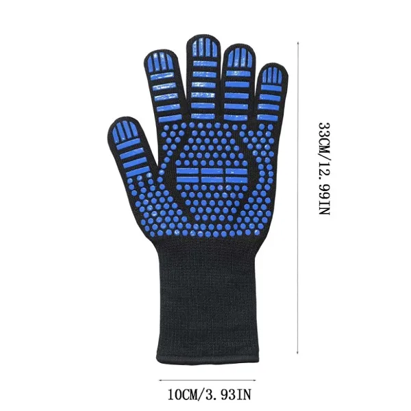 Αντιολισθητικά γάντια ασφαλείας 1τμχ Μπλε