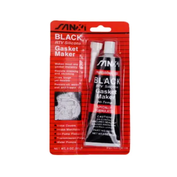 Σφραγιστική Σιλικόνη Μαύρη 85gr SX108