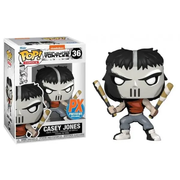 Funko Pop! Comics: Teenage Mutant Ninja Turtles - Casey Jones 36 Γκρι