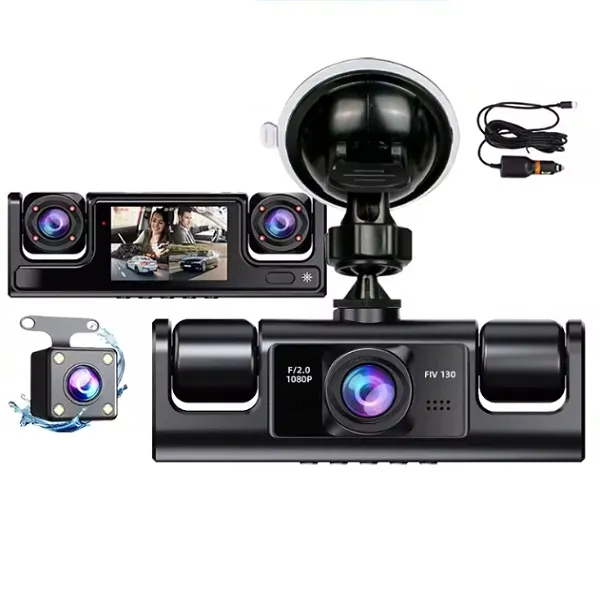 Kάμερα DVR 4 καναλιών με οθόνη 2", κάμερα οπισθοπορείας HD 1080p οχήματος XD25105