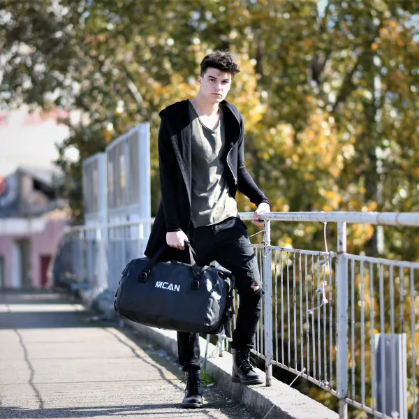 ΤΣΑΝΤΑ ΩΜΟΥ ΑΔΙΑΒΡΟΧΗ MOHICANS DR-2215.ΜΑΥΡΟ