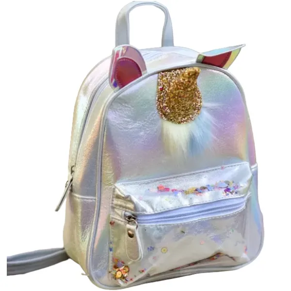 ΠΑΙΔΙΚΗ ΤΣΑΝΤΑ ΠΛΑΤΗΣ UNICORN MOHICANS 5983 ΛΕΥΚΟ