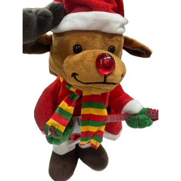 Χριστουγεννιάτικο Διακοσμητικό Ελαφάκι 2793-56 Κόκκινο