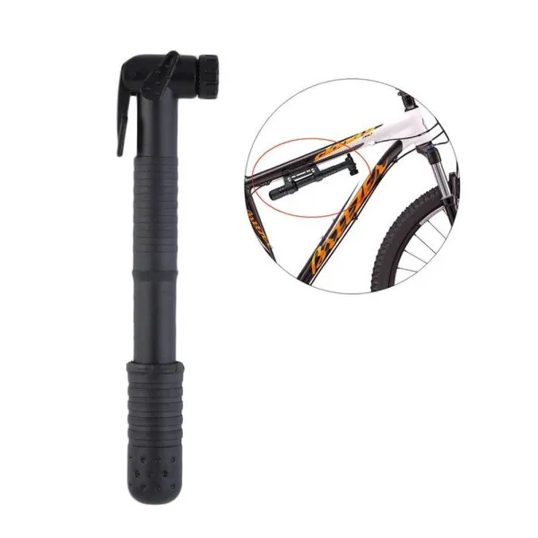 Mini Πλαστική Χειροκίνητη Τρόμπα Ποδηλάτου BK2862 Μαύρη