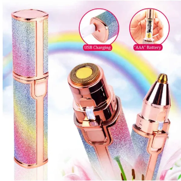 Επαναφορτιζόμενη Συσκευή Περιποίησης Φρυδιών και Προσώπου SL-203A Πολύχρωμη