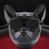 Mini Portable Wireless Bluetooth Speaker 3W in Bulldog Shape with Battery Life up to 4 Hours TF/FM 006 Black