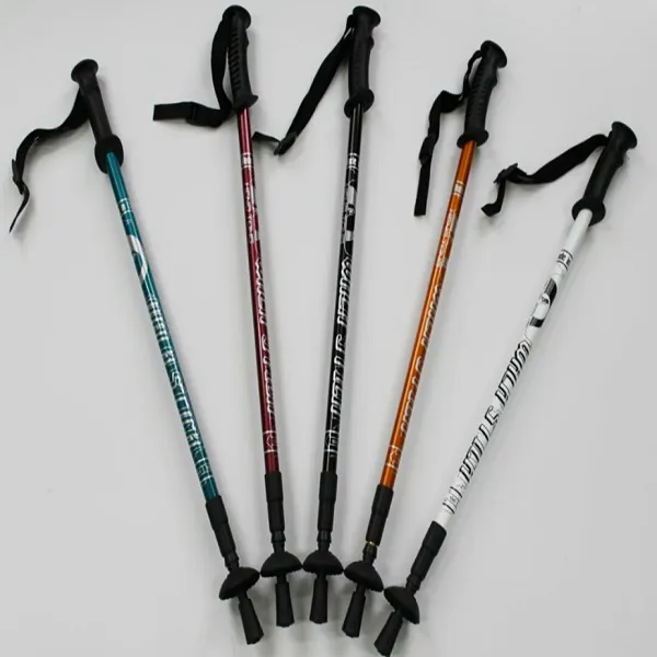 Τηλεσκοπικό Μπαστούνι  – Μπατόν με στοπ 67-135cm Πράσινο/Κόκκινο/Μαύρο/Κίτρινο/Λευκό