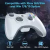 Wireless Gamepad White With Adapter Ασύρματο Χειριστήριο Άσπρο - PC / Xbox 360 Controller Άσπρο