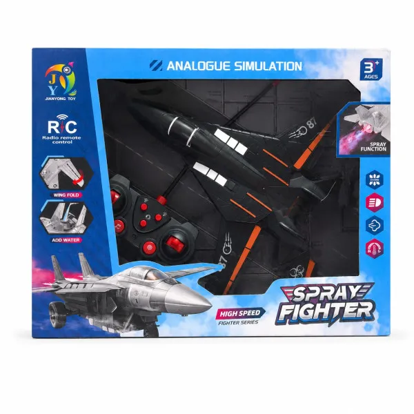 Τηλεκατευθυνόμενο Μαχητικό Αεροπλάνο Spray Fighter με Λειτουργία Ψεκασμού 9037E