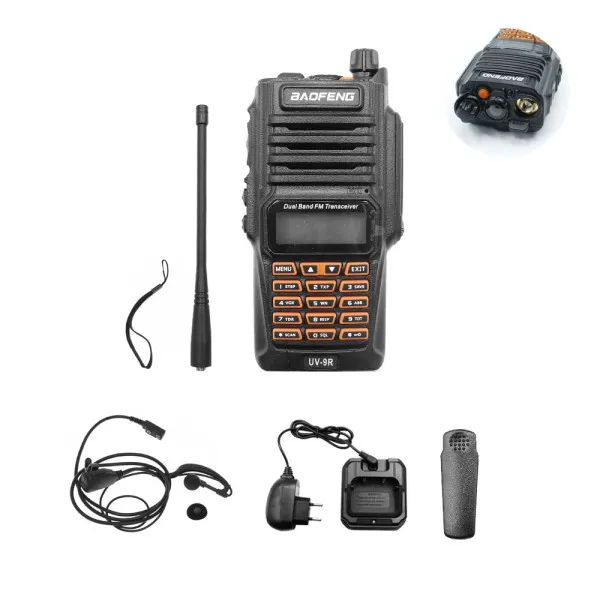 Ασύρματος Φορητός Πομποδέκτης VHF - UHF 10W 1 τμχ BAOFENG BF-UV9R