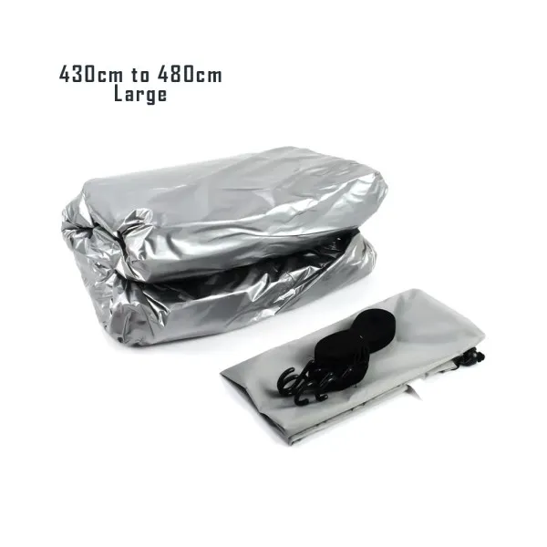 Κουκούλα Large Αδιάβροχη με Ιμάντες για Αυτοκίνητα από 430 έως 480cm Carsun CD-055