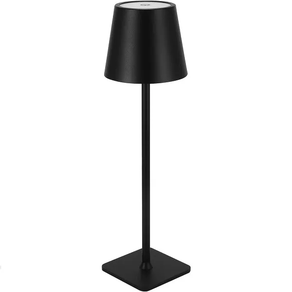 Επιτραπέζιο Φωτιστικό LED Αφής 3πλου Ρυθμιζόμενου Λευκού Φωτισμού 38cm CL-018 Μαύρο