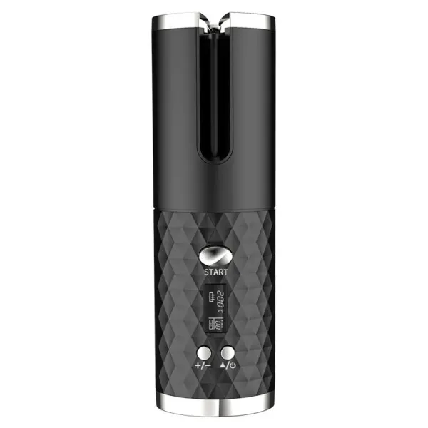 Επαναφορτιζόμενο Σίδερο Μαλλιών Για Μπούκλες Με Οθόνη Led – Cordless Automatic Curler 501-6 Μαύρο