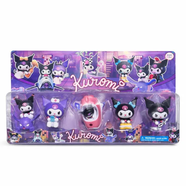 Σετ Μινιατούρες Kuromi – 5 Φιγούρες (Set) 50779