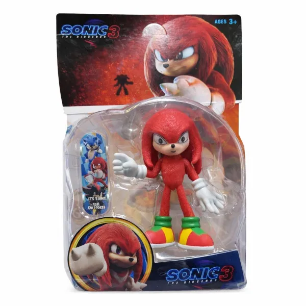 Sonic 3 Φιγούρα Δράσης Knuckles the Echidna 15 cm 50932-4