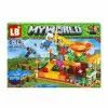 Σετ Τουβλάκια Κατασκευών My World Ηφαιστειακή Περιπέτεια LB533 227+ τεμ 51244A