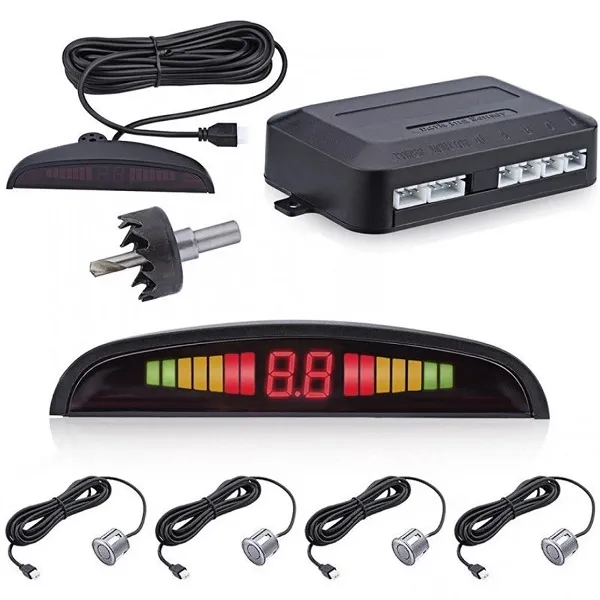 Aisthitires Parkarismatos Me Psifiaki Othoni Led Xm-826 Mayro/Leyko