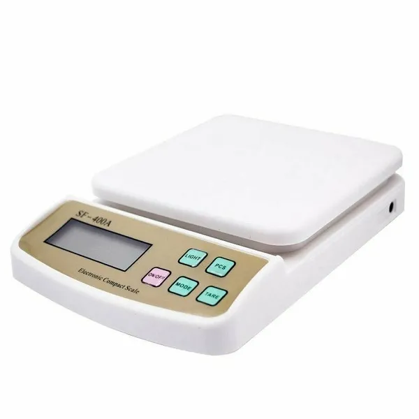 Ψηφιακή Ζυγαριά Κουζίνας 1gr/10kg Λευκή 14955SF400A