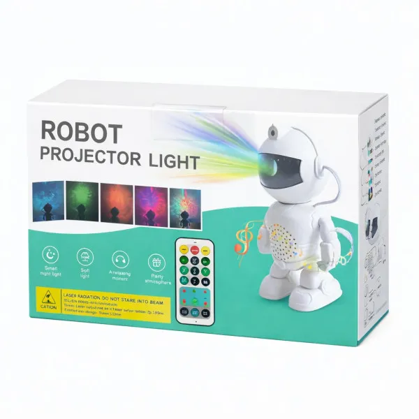 Robot Projector Light - Φωτιστικό Προβολέας 60778