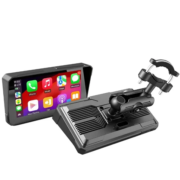 GPS μοτοσικλέτας 6 ιντσών Carplay IPX8 αδιάβροχο για ασύρματο CarPlay Android Auto οθόνη αφής XM-590