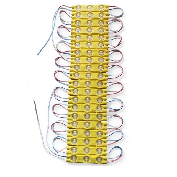 Αδιάβροχη πλακέτα LED αλυσίδα 20 λωρίδες x 3smd 2835 12V JN-2853-98 Κίτρινο