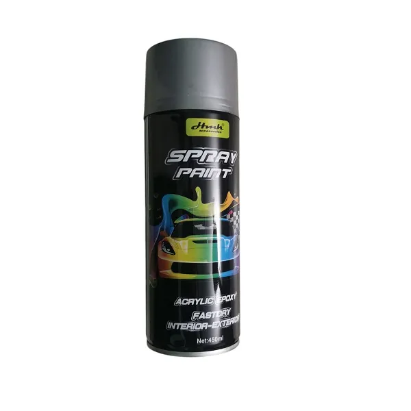 Aκρυλική εποξειδική βαφή 450ml σε σπρέι H013-Silver ασημί
