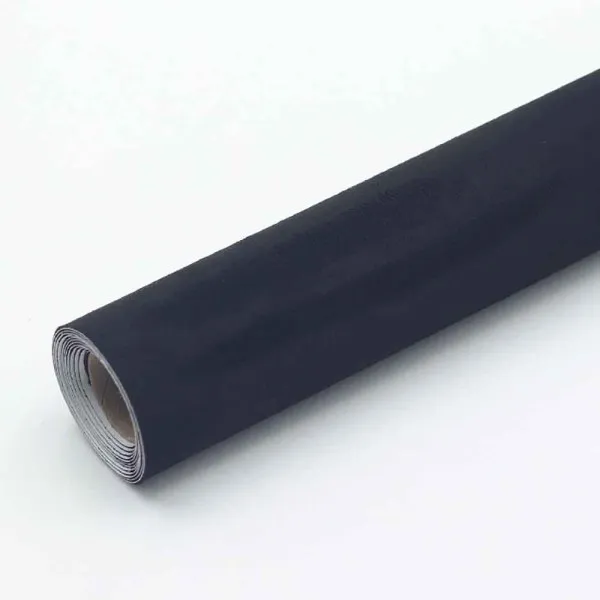 Αυτοκόλλητο σουέτ 60*100cm 120g εσωτερικού αυτοκινήτου W17319-3R Μαύρο