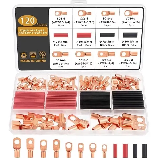 Set 120 Temachia Akrodektes Apo Chalkino Syrma Me Set Thermosystellomenon Solinon W16500