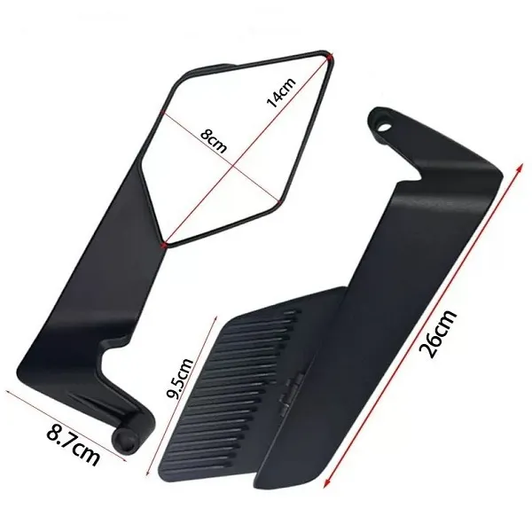 Set Pleyrikoi Kathreftes Opisthoporeias Motosikletas W17580-4