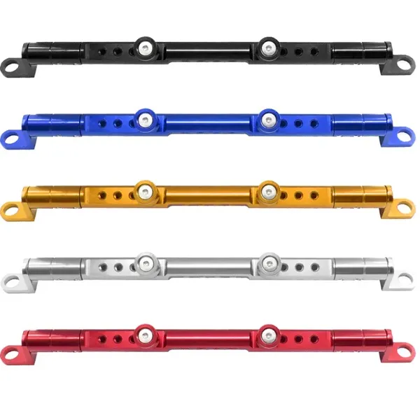 Mpara Stirixis Vasis Timonioy Motosykletas Cross Bar 30Cm W12944-11-1 Mayro/Mple/Kokkino/Portokali/Asimi