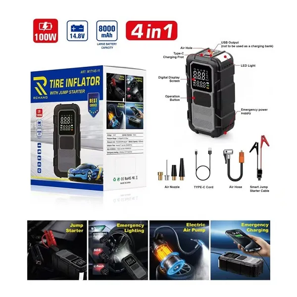 Foritos Ekkinitis Aytokinitoy Me Ensomatomeno Aerosympiesti Elastikon 100W 4 Se 1 W17145-11