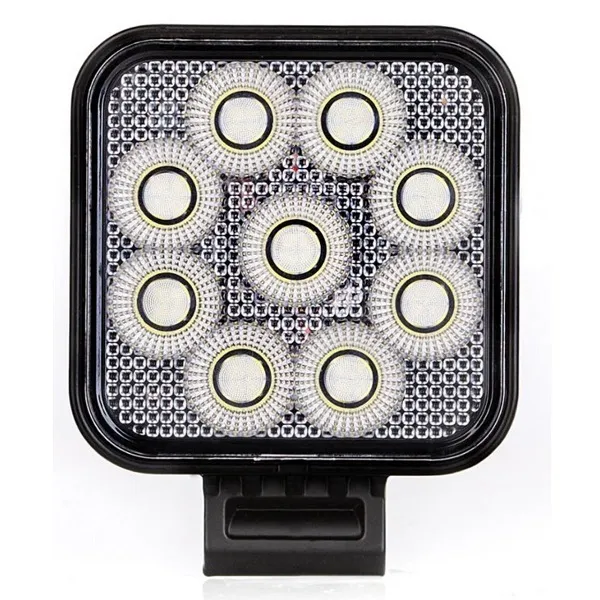 LED Προβολέας Αυτοκινήτου 27W 12-30V 9LED Με Βάση Στήριξης W16729-8