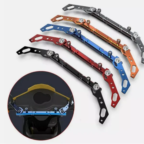 Mpara Stayroy Timonioy Motosikletas 22.5Cm + 13Cm X2 W12944-10 Mayro/Mple/Kokkino/Portokali/Asimi