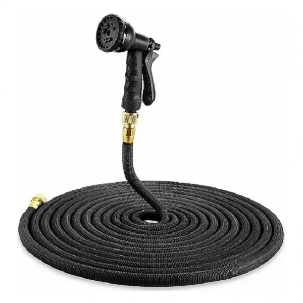 Επεκτεινόμενο Λάστιχο Κήπου Βεράντας 50m Magic Garden Hose 13807A-1 Μαύρο