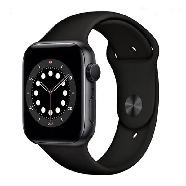 SMARTWATCH SERIES 6 SPACE ALUMINUM CASE 44MM FK79 ΜΑΥΡΟ